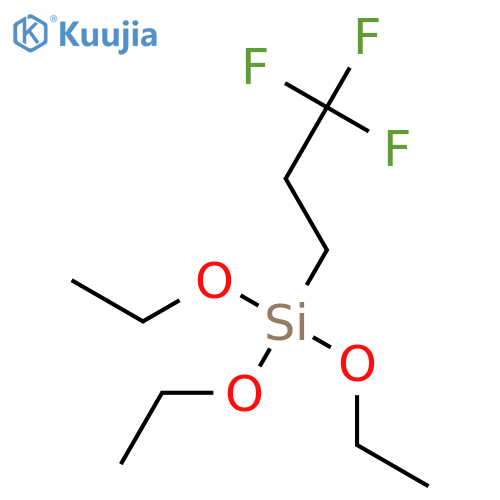 (3,3,3-Trifluoropropyl)triethoxysilane structure