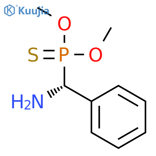 PHOSPHONOTHIOIC ACID, [(R)-AMINOPHENYLMETHYL]-, O,O-DIMETHYL ESTER structure