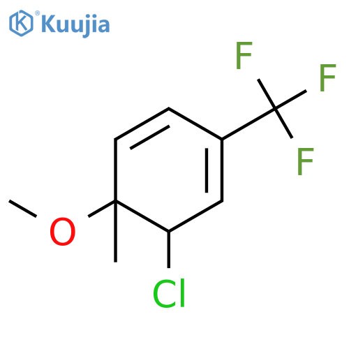 1,3-Cyclohexadiene, 6-chloro-5-methoxy-5-methyl-2-(trifluoromethyl)- structure