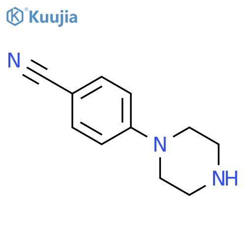 4-piperazin-1-ylbenzonitrile structure