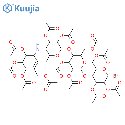 Acarbose Dodecaacetate Bromide structure