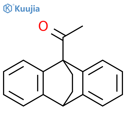 Ethanone,1-(9,10-dihydro-9,10-ethanoanthracen-9-yl)- structure