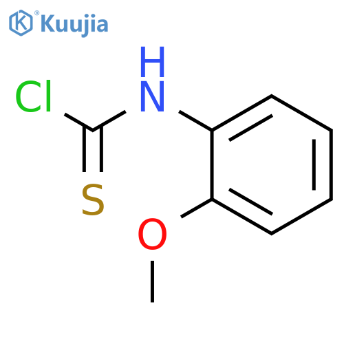 Carbamothioic chloride, (2-methoxyphenyl)- structure