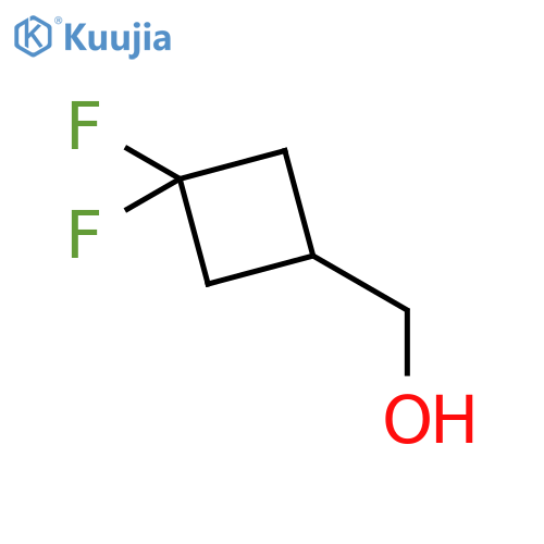 (3,3-Difluorocyclobutyl)methanol structure