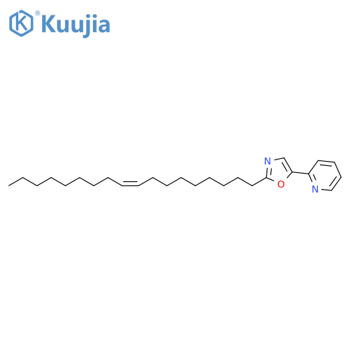 Pyridine, 2-[2-(9Z)-9-octadecenyl-5-oxazolyl]- structure