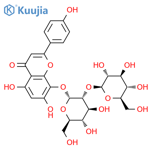 8-Hydroxyapigenin 8-sophoroside structure