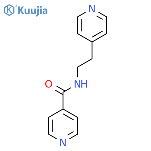 N-(2-(Pyridin-4-yl)ethyl)isonicotinamide structure