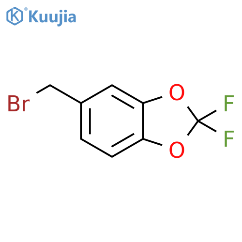 5-(bromomethyl)-2,2-difluoro-2H-1,3-benzodioxole structure