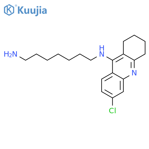 1,7-Heptanediamine, N-(6-chloro-1,2,3,4-tetrahydro-9-acridinyl)- structure