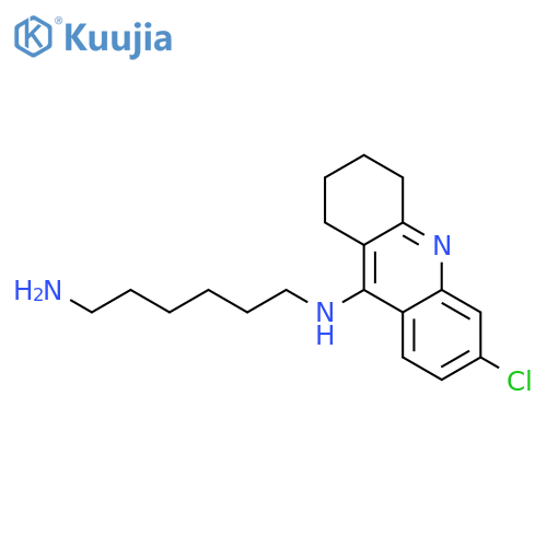 1,6-Hexanediamine, N-(6-chloro-1,2,3,4-tetrahydro-9-acridinyl)- structure