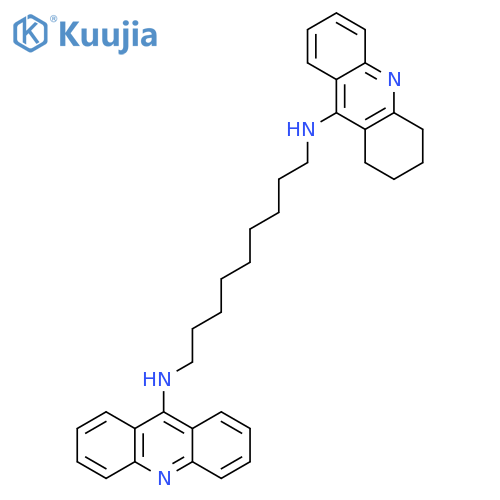 1,9-NONANEDIAMINE, N-9-ACRIDINYL-N'-(1,2,3,4-TETRAHYDRO-9-ACRIDINYL)- structure