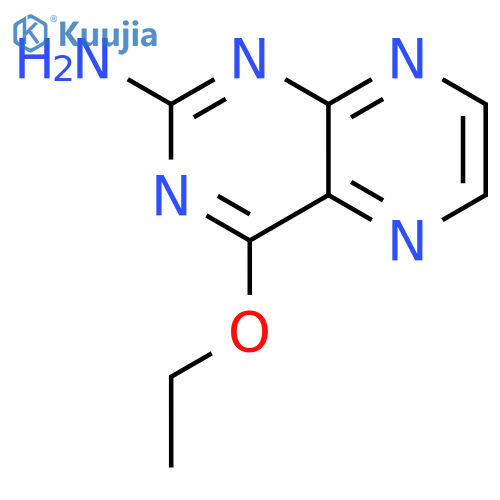 2-PTERIDINAMINE, 4-ETHOXY- structure
