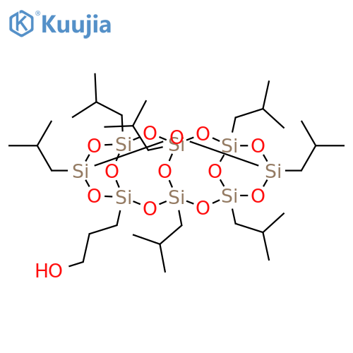 3-HYDROXYPROPYLISOBUTYL-POSS structure