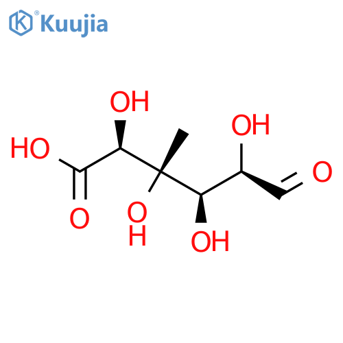4-C-Methylglucuronic acid; D-form structure