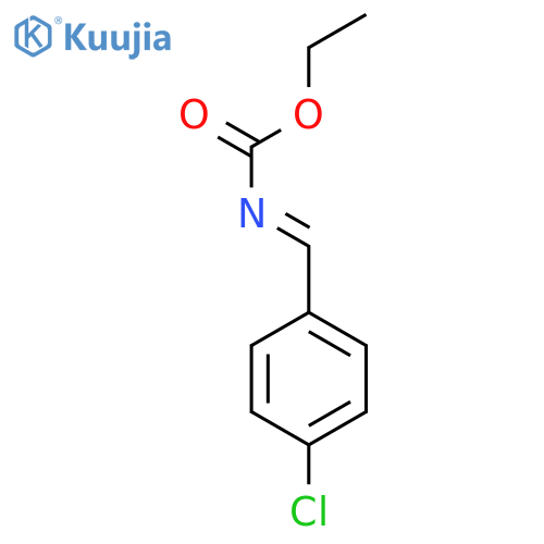 (4-Chlorobenzylidene)carbamic acid ethyl ester structure