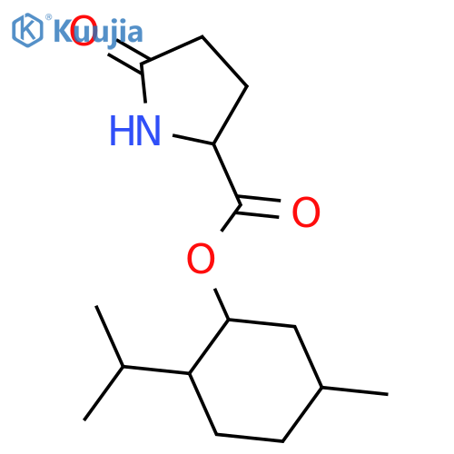 (1R,2S,5R)-Menthyl (R)-Pyroglutamate structure