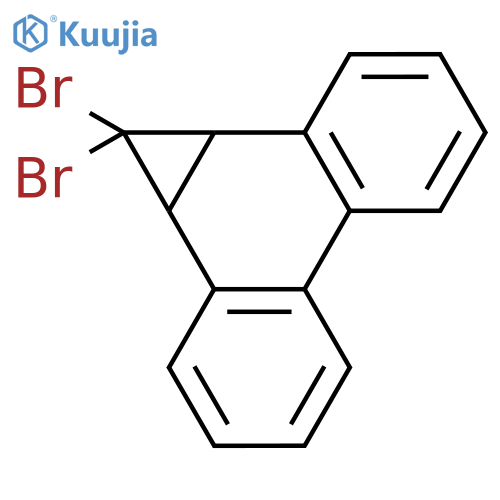 1H-Cyclopropa[l]phenanthrene, 1,1-dibromo-1a,9b-dihydro- structure