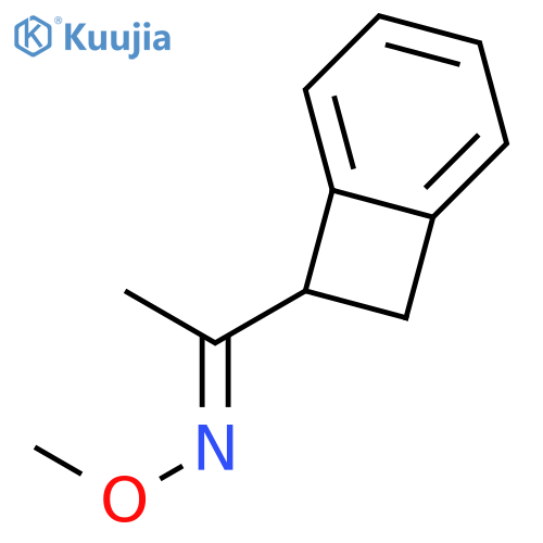 (1E)-1-(bicyclo[4.2.0]octa-1,3,5-trien-7-yl)-N-methoxyethanimine structure