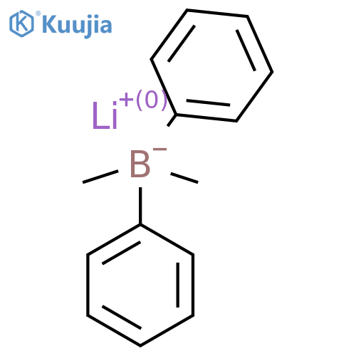 Lithium dimethyldiphenylborate(1-) structure