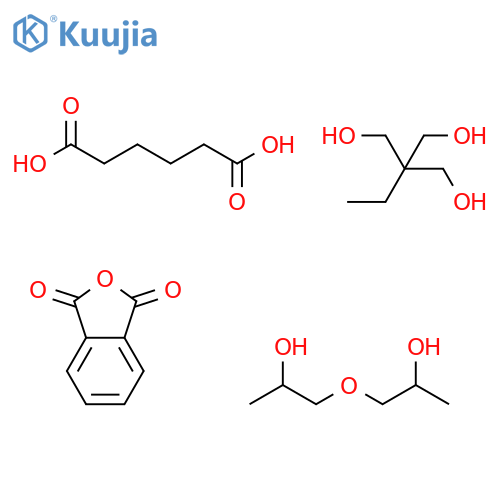 POLY[TRIMETHYLOLPROPANE/DI(PROPYLENE GLYCOL)-ALT-ADIPIC ACID/PHTHALIC ANHYDRIDE], POLYOL structure