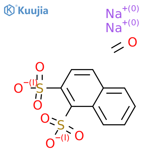 disodium naphthalene-1,2-disulfonate - formaldehyde (1:1) structure