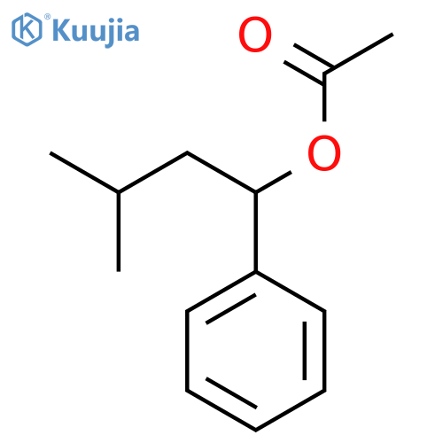 alpha-isobutylbenzyl acetate structure