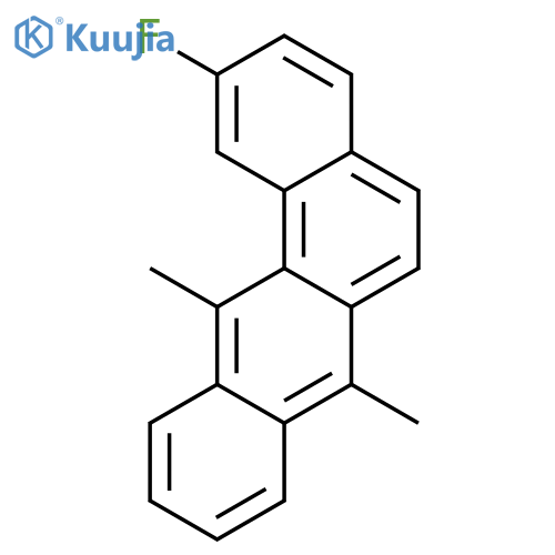 2-fluoro-7,12-dimethyltetraphene structure