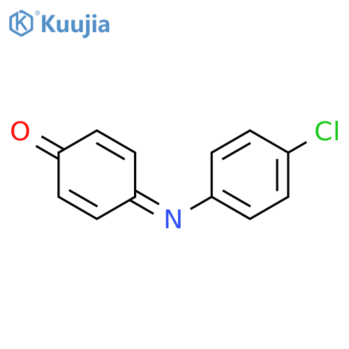 4-[(4-chlorophenyl)imino]cyclohexa-2,5-dien-1-one structure