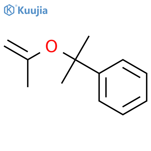 BENZENE, [1-METHYL-1-[(1-METHYLETHENYL)OXY]ETHYL]- structure