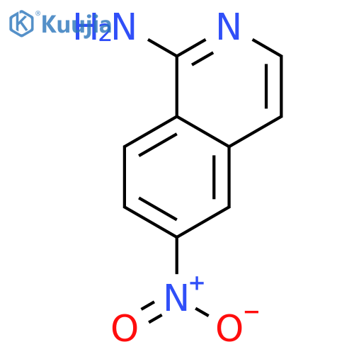 6-nitroisoquinolin-1-amine structure