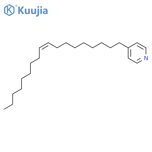 Pyridine, 4-(9Z)-9-octadecenyl- structure