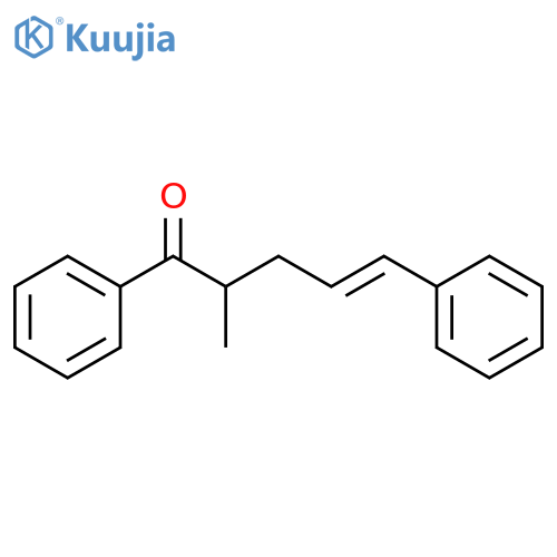 4-Penten-1-one, 2-methyl-1,5-diphenyl- structure
