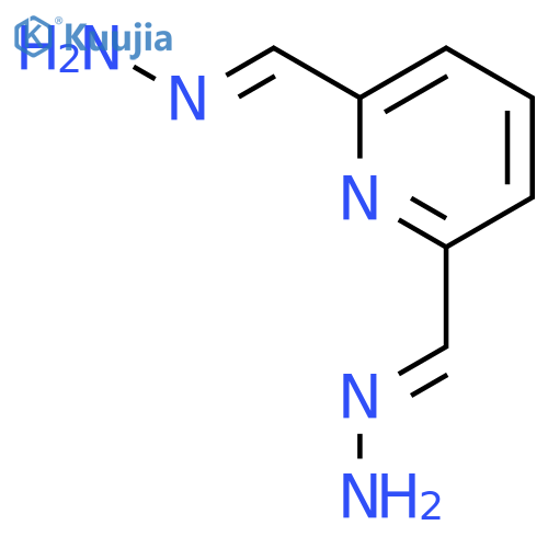 2,6-Pyridinedicarboxaldehyde, dihydrazone structure
