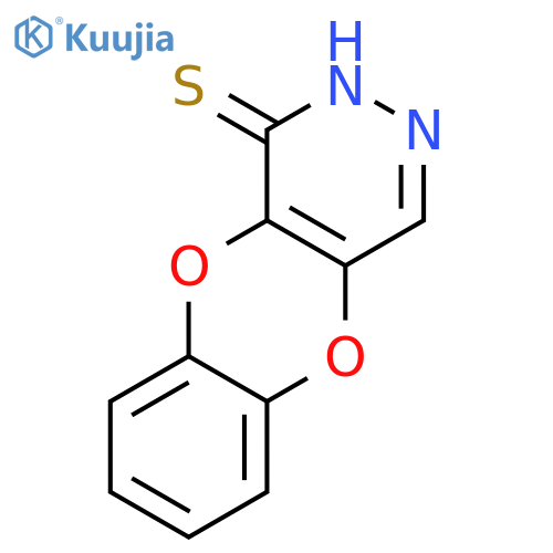 [1,4]Benzodioxino[2,3-d]pyridazine-1(2H)-thione structure