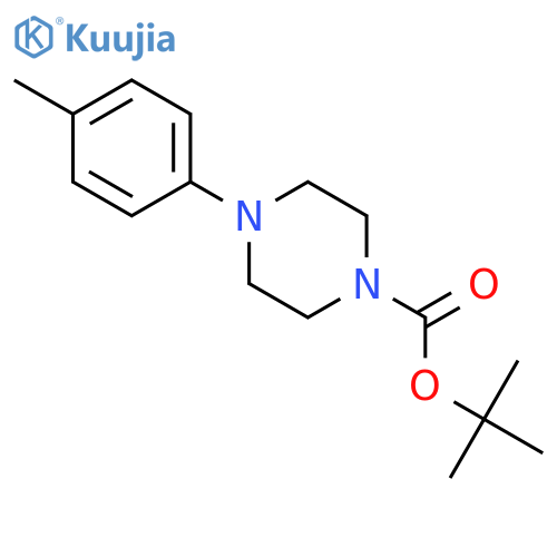 1-Boc-4-(4-methylphenyl)piperazine structure