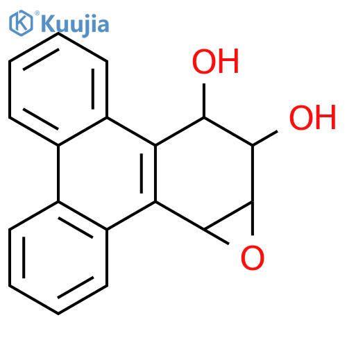 Triphenyleno[1,2-b]oxirene-9,10-diol,9,10,10a,11a-tetrahydro-, (9a,10b,10aa,11aa)- (9CI) structure