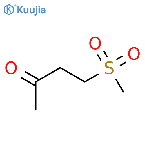 4-methanesulfonylbutan-2-one structure