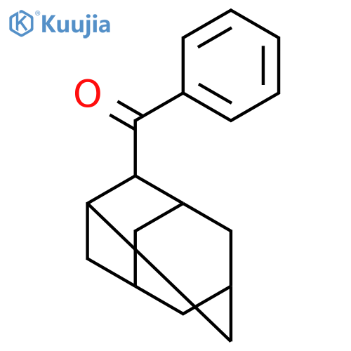 Methanone, phenyltricyclo[3.3.1.13,7]dec-2-yl- structure