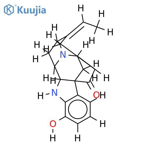 12-hydroxy-23-nor-ajmal-19-en-17-one structure