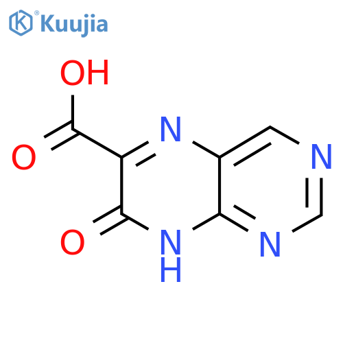 7-Hydroxypteridine-6-carboxylic acid structure