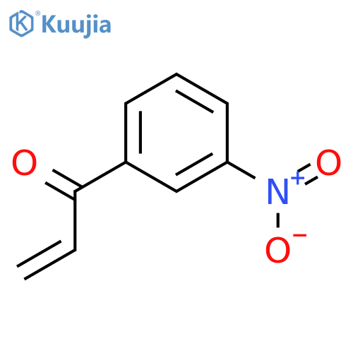 1-(3-nitrophenyl)prop-2-en-1-one structure