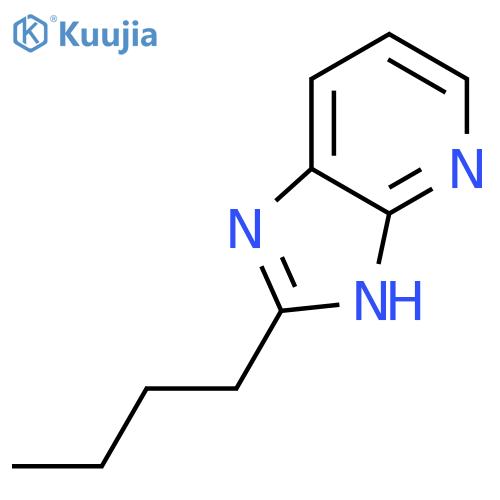 1H-Imidazo[4,5-b]pyridine, 2-butyl- structure