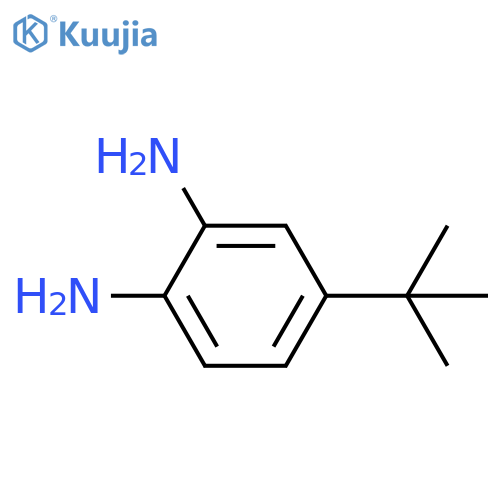 4-tert-butylbenzene-1,2-diamine structure
