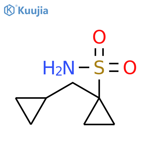 1-Cyclopropylmethyl-cyclopropanesulfonic acid amide structure