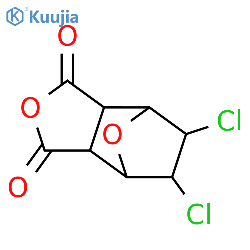 4,7-Epoxyisobenzofuran-1,3-dione,5,6-dichlorohexahydro- structure