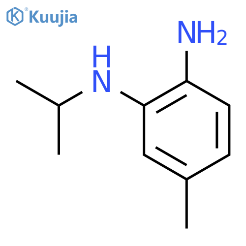 5-methyl-N1-(propan-2-yl)benzene-1,2-diamine structure