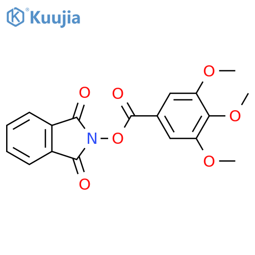 2-{[(3,4,5-trimethoxyphenyl)carbonyl]oxy}-1H-isoindole-1,3(2H)-dione structure