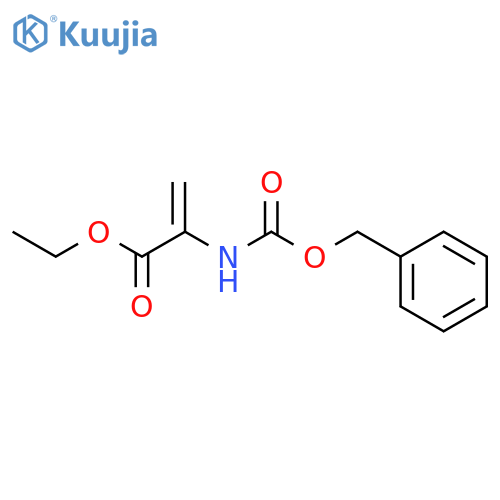 2-Propenoic acid, 2-[[(phenylmethoxy)carbonyl]amino]-, ethyl ester structure