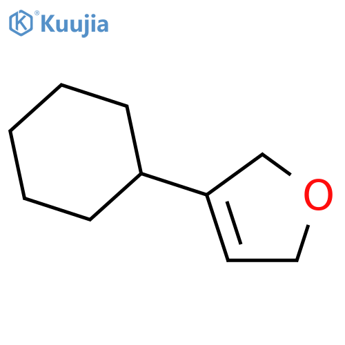 FURAN, 3-CYCLOHEXYL-2,5-DIHYDRO- structure