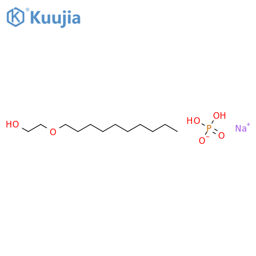 sodium dihydrogen phosphate - 2-(decyloxy)ethanol (1:1:1) structure